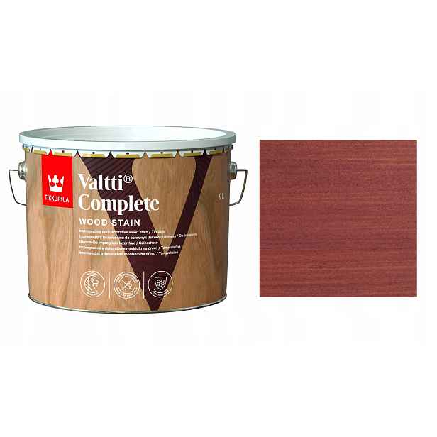 Tikkurila Valtti Complete 9L 5075 Kihokki Rozpouštědlový Lakový Nátěr