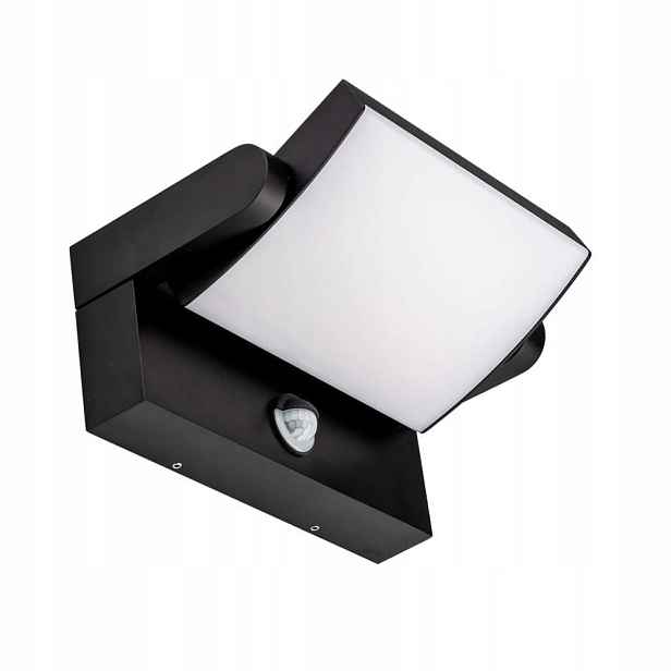V-tac Led venkovní nástěnné svítidlo 17W s pohybovým senzorem IP65, černé