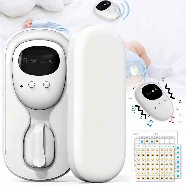 Alarm Nočního Namáčení Bezdrátový, Odnímatelný Senzor Pro Miminka Usb