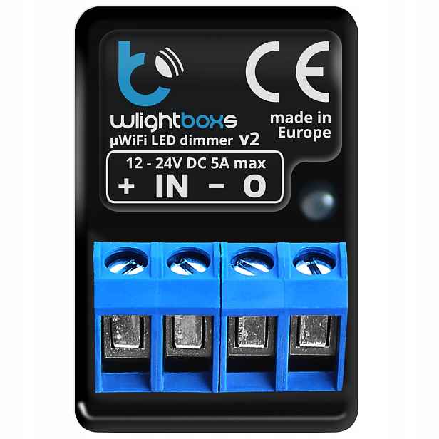 wLightBoxS – 1-kanálový Led ovladač – µWiFi