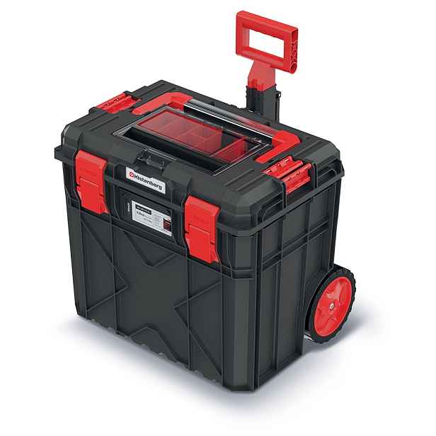 Prosperplast Kufr na nářadí XEBLOCCK ALLU LOG II 54,6 x 38 x 51 cm černo-červený