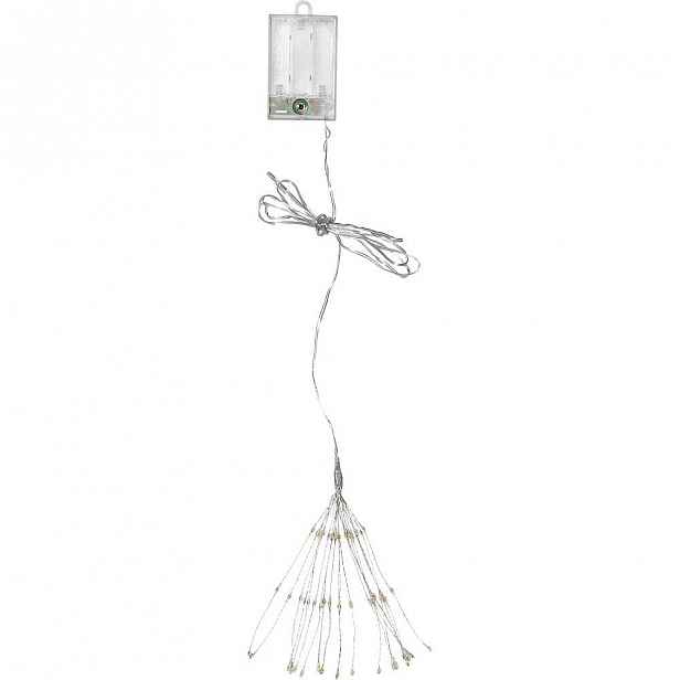 Závěsná svítící LED dekorace Best Season Hanging Firework Light Rainbow, 60 světýlek