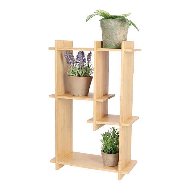 Patrová bambusová police ve světle přírodní barvě 35 cm – Esschert Design