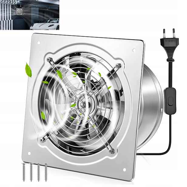 150 mm nástěnný axiální ventilátor fi Tichý Výkonný
