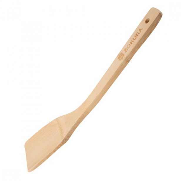 Špachtle na wok 33,5 cm, bambusové dřevo - Zokura