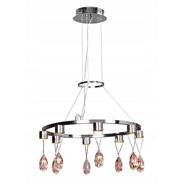 Závěsné Led svítidlo s krystaly Prisma Candellux