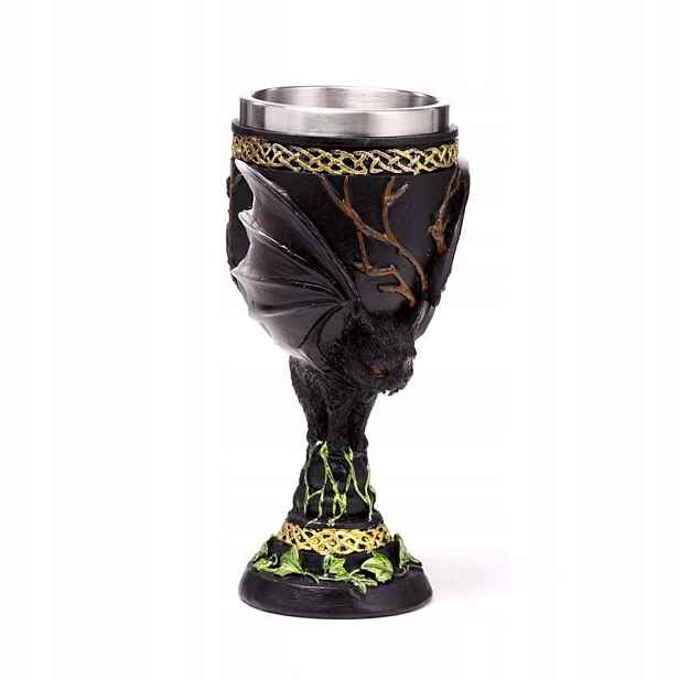 Epický Pivní Sklenice Kalich Netopýr Nerezová Ocel 200 ML Larp Rpg