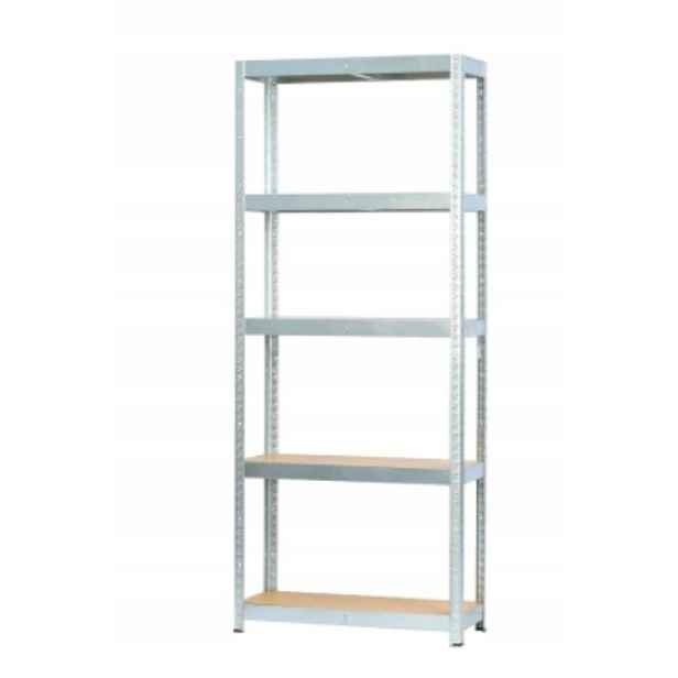 Metalkas Skladový Regál Kovový Za Dveře 1800X750X300 MM 5 Polic 80 Kg