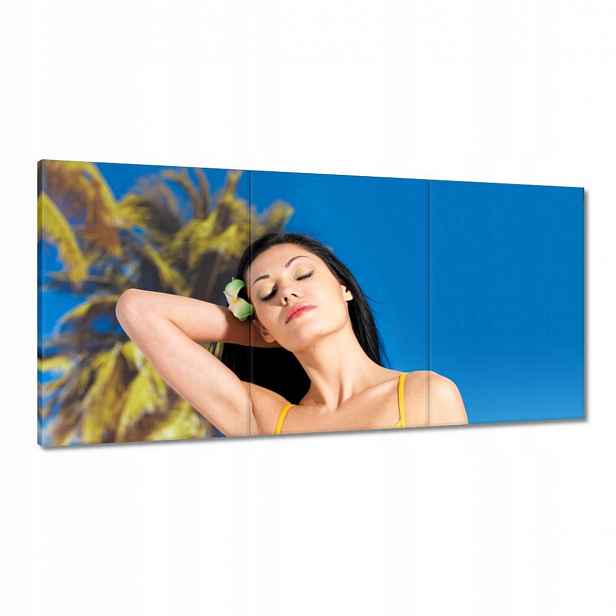 Obrazy 120x60 Žluté bikiny Tropiki Top
