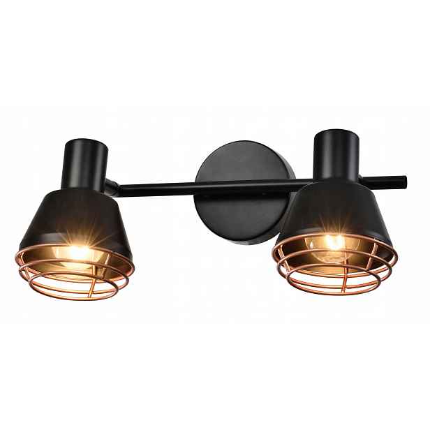 Stropní a nástěnná lišta 2X40W E14 Neria Candellux