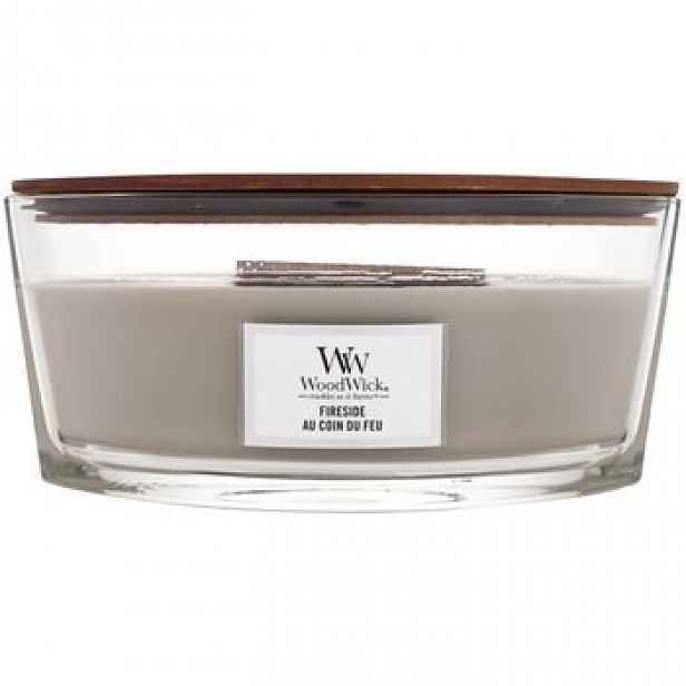 WoodWick Fireside Ship (fireplace) – Scented candle 453.6 g