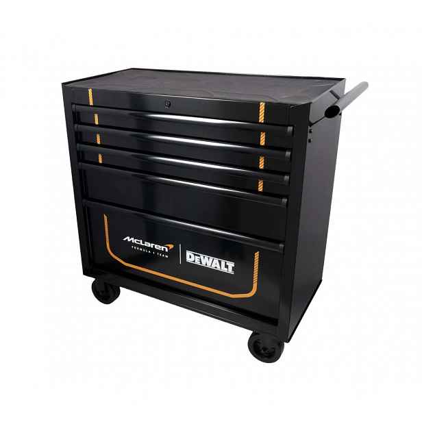 DeWALT - Dílenský vozík na nářadí, 5 zásuvek, McLaren DWST98236-1
