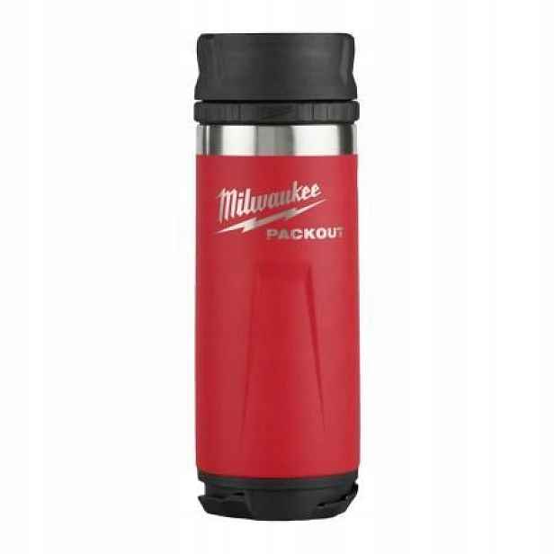 Milwaukee Packout termoláhev 532 ml červená s víčkem