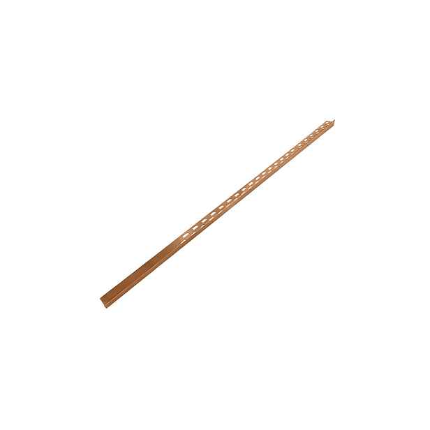 BESCO Spádová lišta NEO COPPER — Barva - Měď broušená, Materiál - Nerez, Rozměr A - 120, Varianta - Levá