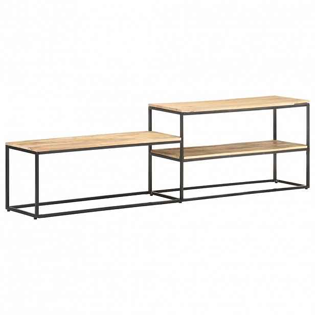 vidaXL TV stolek 180 x 30 x 50 cm hrubé mangovníkové dřevo