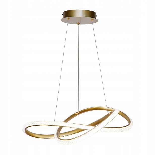 Almera PND-64728-GD Moderní zlatá závěsná Led lampa