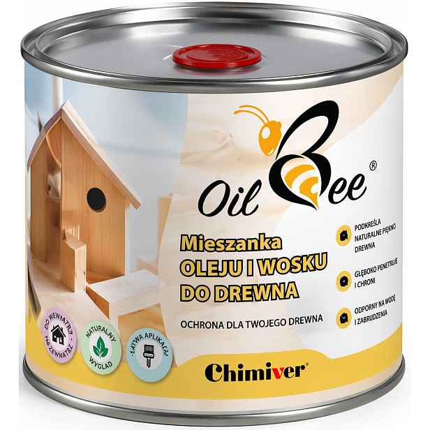Maximus Oil Bee Ultra Mat 3L tvrdý vosk na dřevo