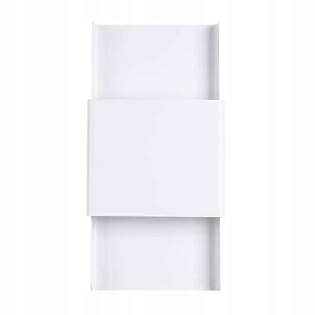 Sollux Lighting Moderní obdélníkové nástěnné svítidlo 40 cm bílé do obývacího pokoje