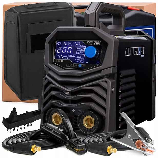 Elektrodová Svářečka Spartus Easyarc 216P 230V 200A Puls Mma Tig DC Lift
