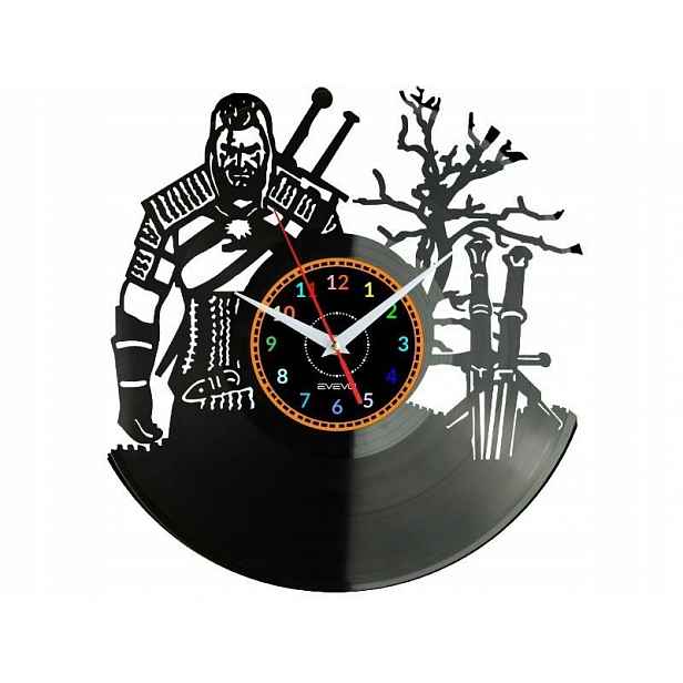Geralt z Rivie Nápad na Dárek Nástěnná Dekorace z vinylové desky