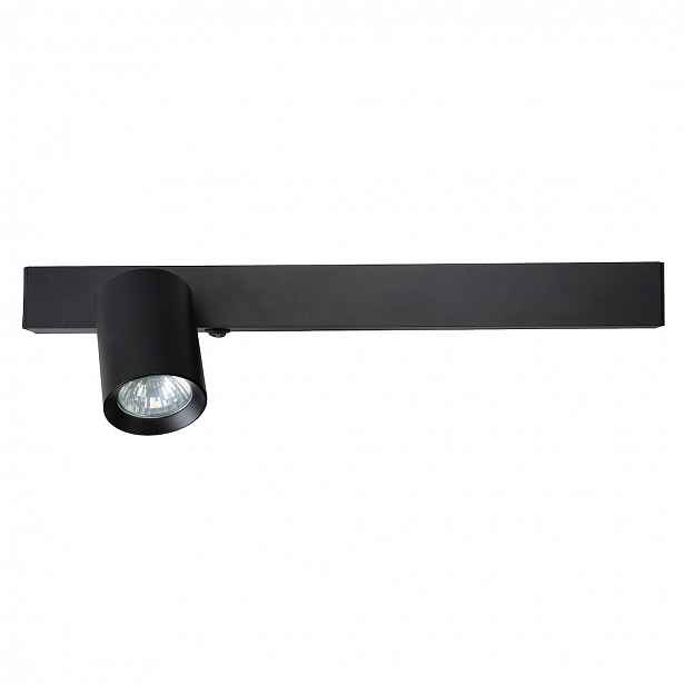 Nástěnná lampa Milagro Magnet ML1127 černá levá 5W Led GU10 nastavitelná