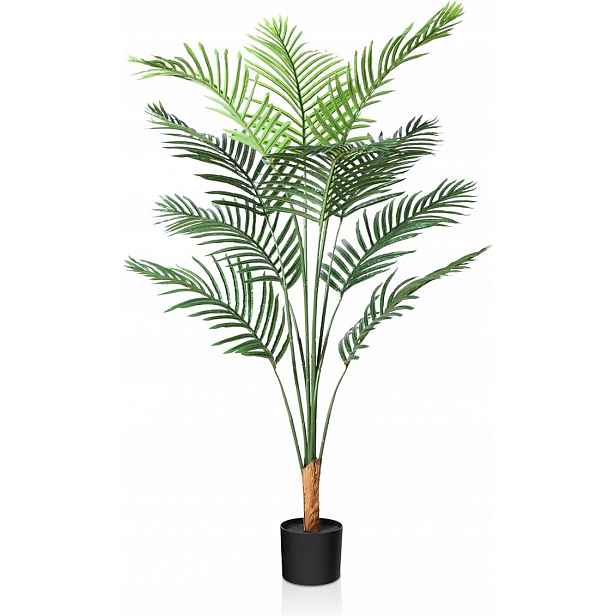 Crosofmi Umělá palma Areca, umělá tropická palma 130 cm