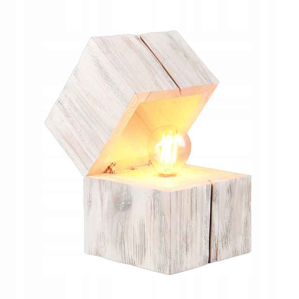 Dřevěná stolní lampa E14 10W Treasure Trio od značky Trio