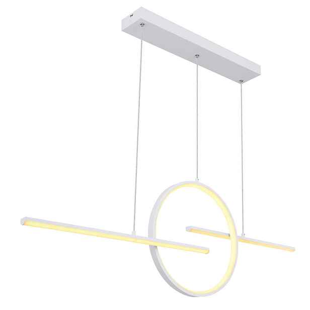 Globo ZÁVĚSNÉ LED SVÍTIDLO, 124/10,5/150 cm