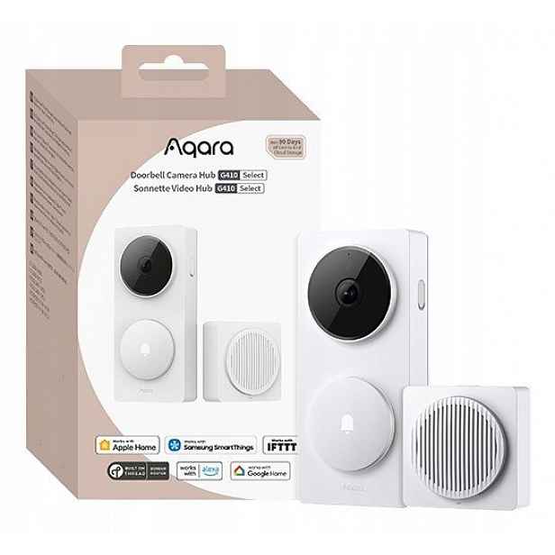 Zvonek s kamerou Aqara Hub G410 Select CH-C09D-W Bílý