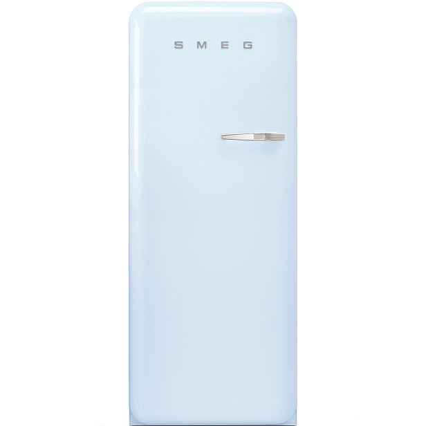 Smeg Chladnička s mrazícím boxem FAB28L, 244 l/26 l, levé otvírání, 153x60 cm, pastelově modrá  FAB28LPB6