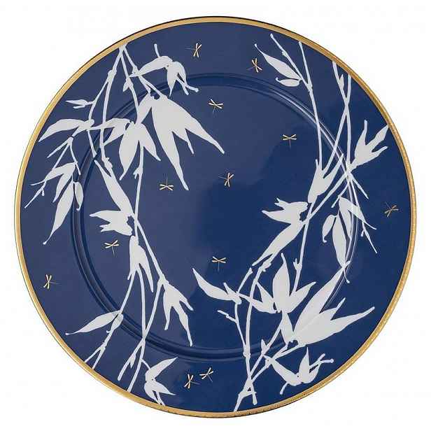 Servírovací talíř Rosenthal Heritage Turandot, modrý, Ø 33 cm