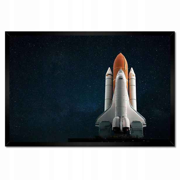 Plakáty v rámu 60x40 Vesmírný raketoplán