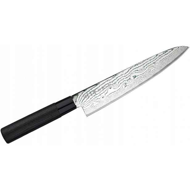 Nůž Šéfkuchaře Tojiro Shippu Black 21 cm Japonská dřevěná rukojeť