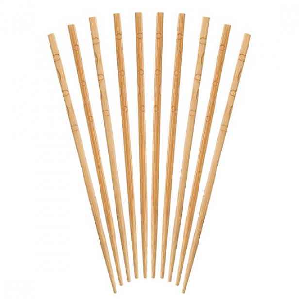 Sada čínských hůlek, 5 párů, bambus - Kitchen Craft