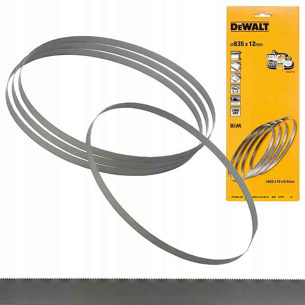 4x Bi-Met pilové listy pro DCS371 24TPI DeWALT DT8462