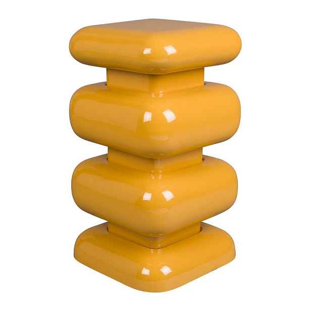 Kovový odkládací stolek 29x29 cm Stubby – Dutchbone
