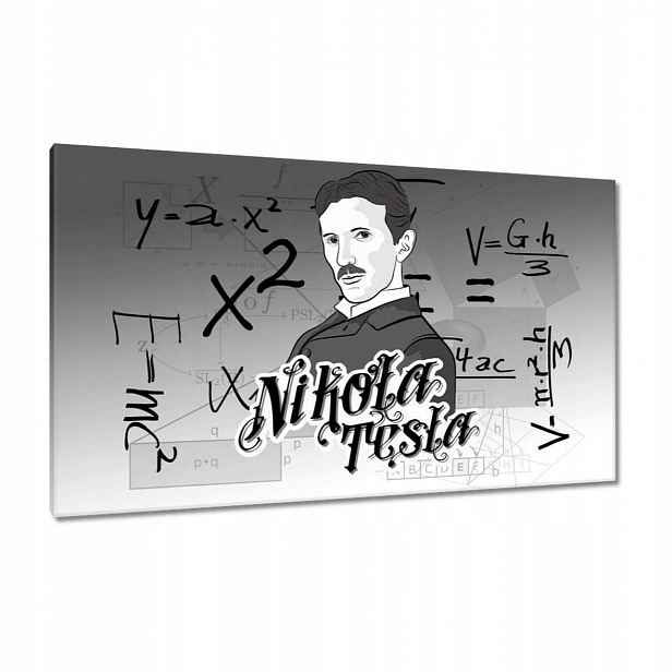 Obrazy 120x70 Nikola Tesla vynálezce