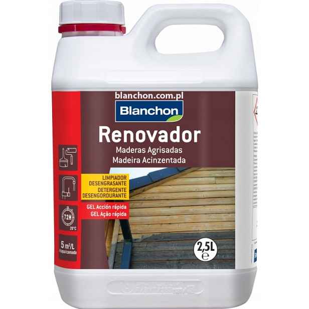 Odmrazovač dřeva a teras Blanchon Renovador 2,5L