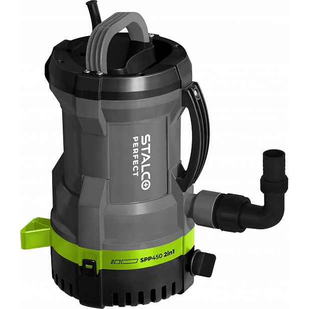 Ponorné čerpadlo na špinavou vodu 2v1 450W Stalco S056198656 SPP450