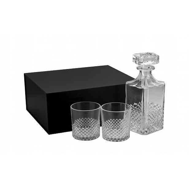 Sada na whisky Karafa 2 sklenice Crystal