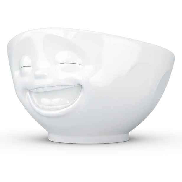 Tassen Rozesmátá miska 500 ml Bílá porcelánová miska na Dárek do polévky