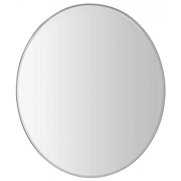 Aqualine - Zrcadlo, průměr 80 cm, bez závěsu 22446