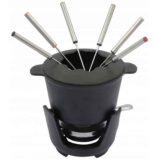 Litinová Fondue Sada Pro 6 Osob Kinghoff KH-1195