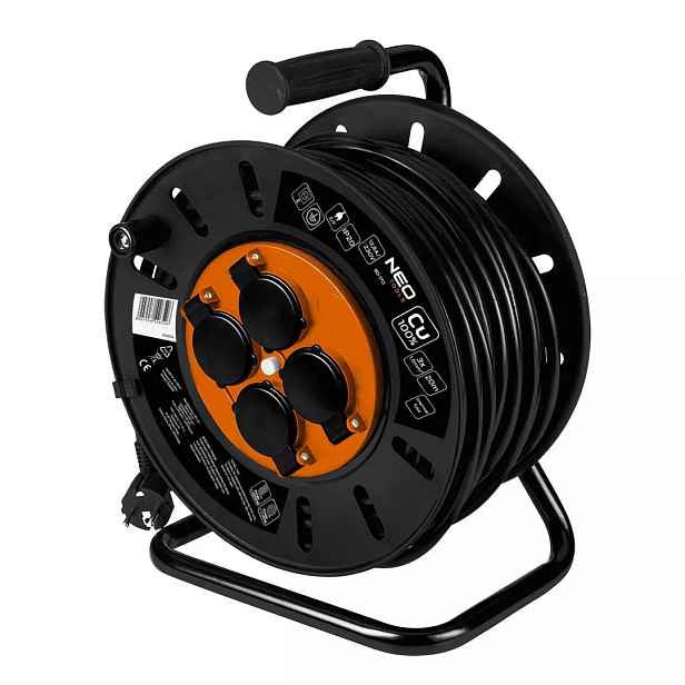 Prodlužovací Kabel Bubnový 20 M 3*1.5 MM2 90-170 Neo