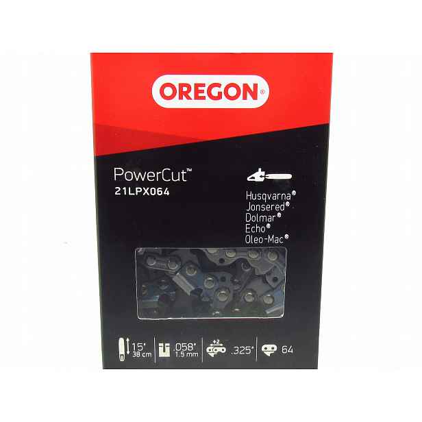Řetěz Oregon 38 Cm/15'' 1,5 mm .325'' 64o pila