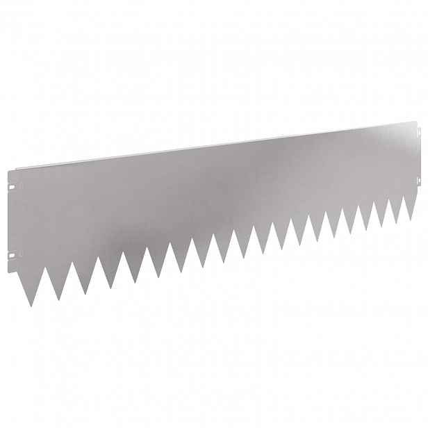 vidaXL Okraj trávníku 20 ks 103 x 25 cm Ocel Stříbrná