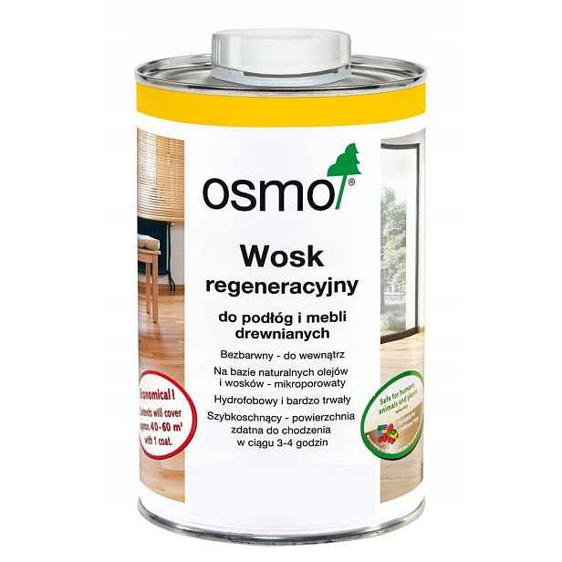 Osmo 3440 1L Vosk Bílý Transparent