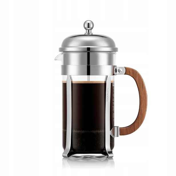 Pístový zavařovač Bodum Chambord 1L Walnut wood