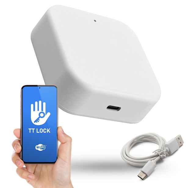 Brána TTLock Ústředna Bluetooth WiFi Android Smart Home pro zámek Klika