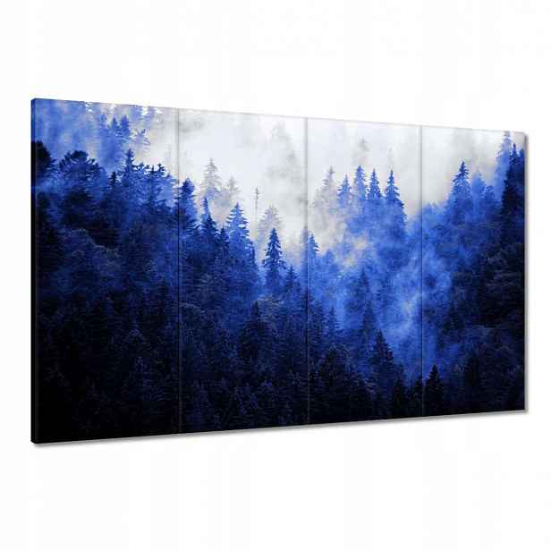 Obrazy 120x80 Modrá krajina Hory